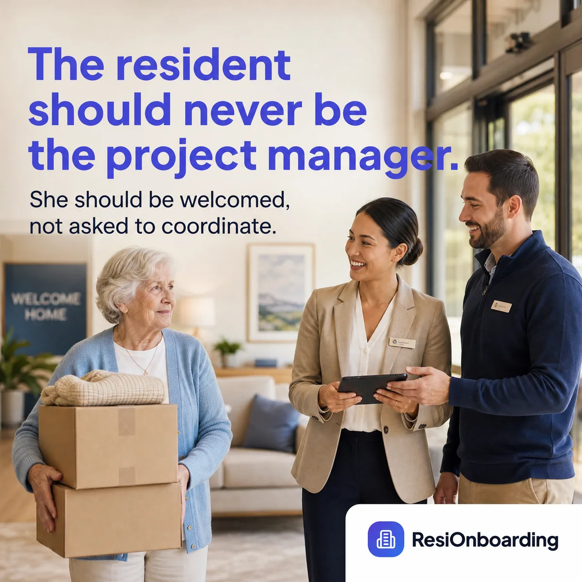 The resident should never be the project manager.